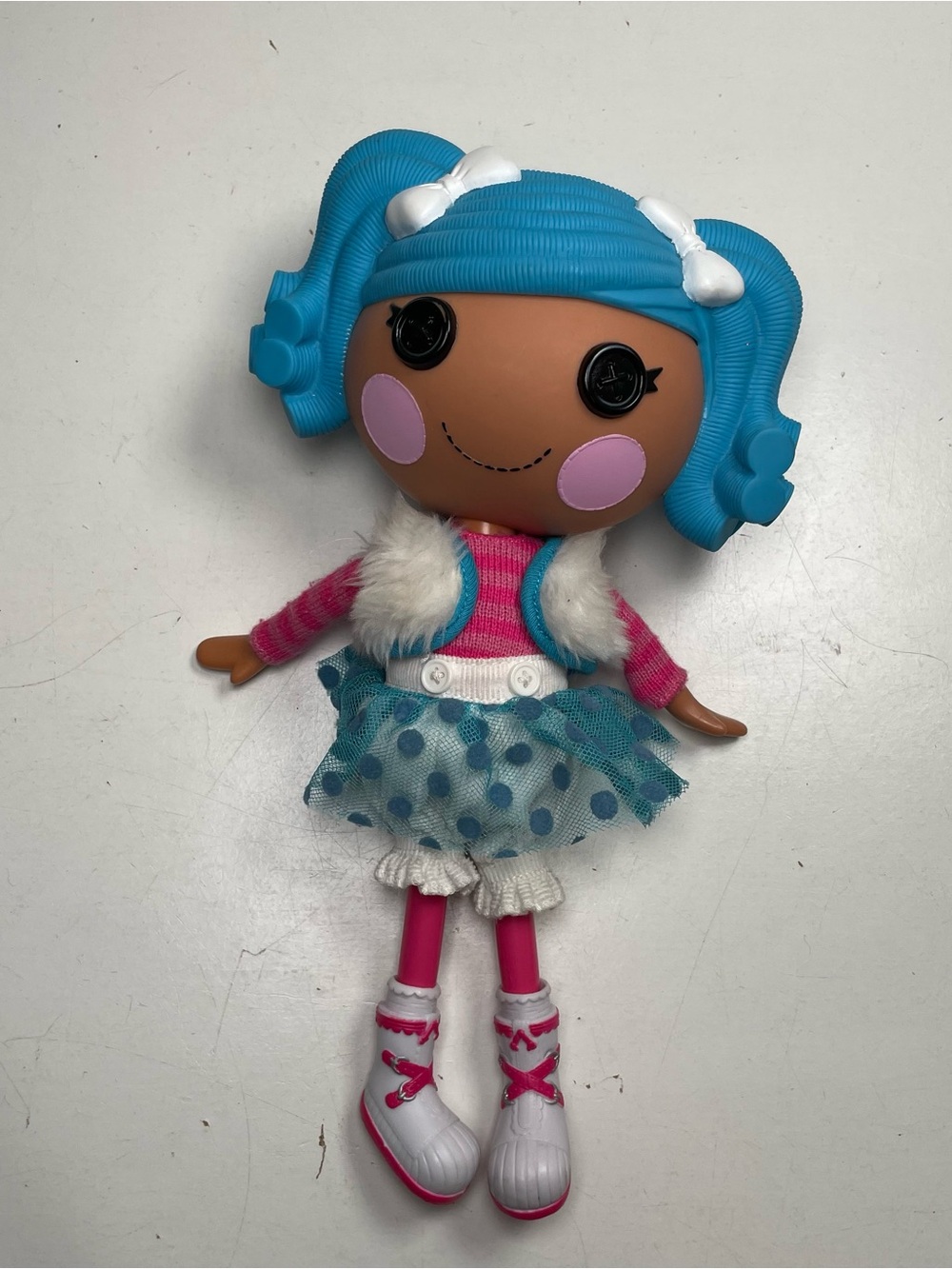 Retired Lalaloopsy Doll Mittens Fluff 'n' Stuff Doll.